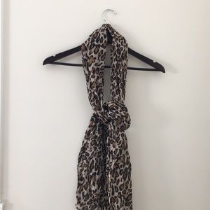 Cheetah Print Scarf